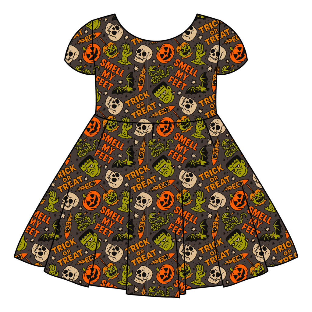 M A S H - Honey Girl's Twirl Dress Bamboo - PRE ORDER