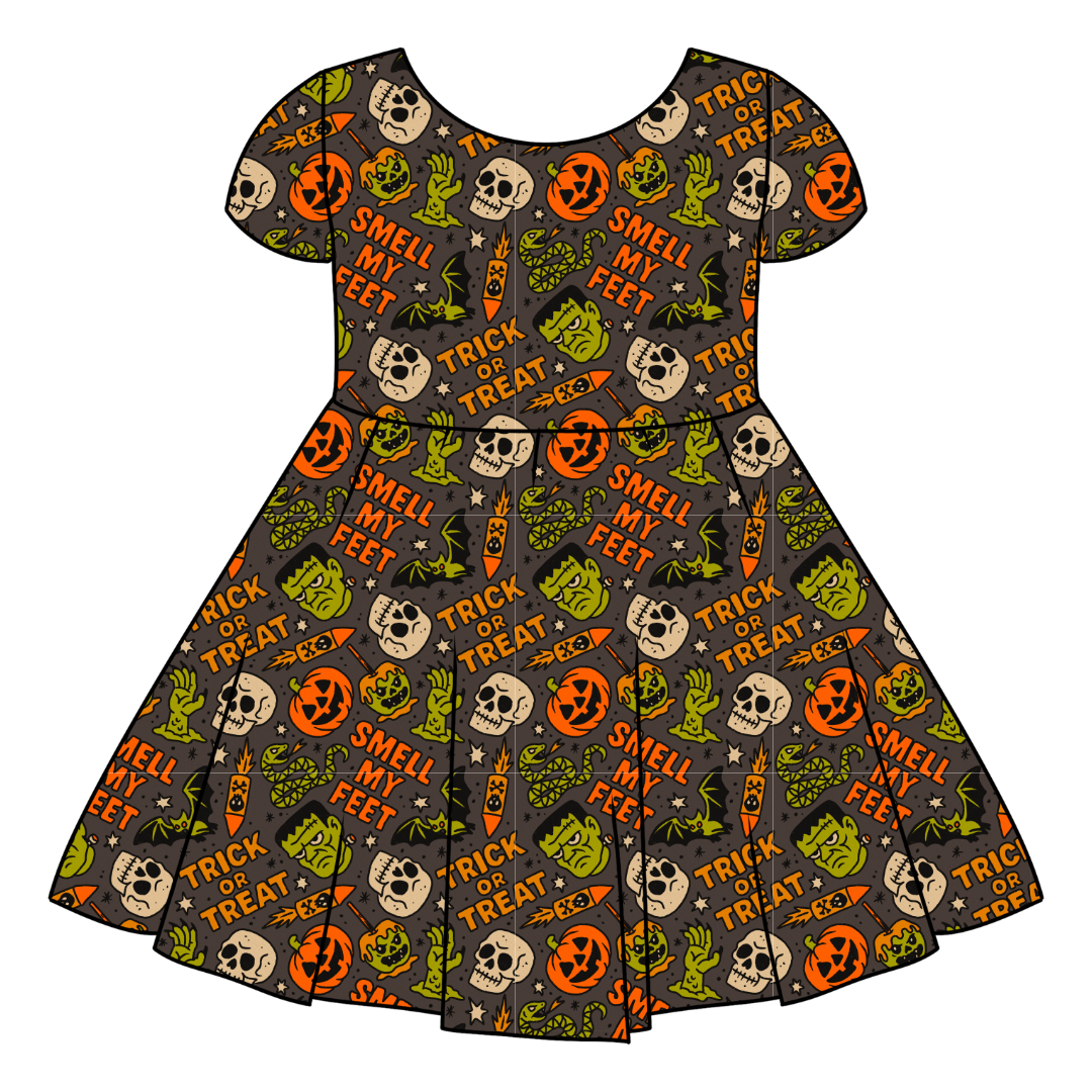 M A S H - Honey Girl's Twirl Dress Bamboo - PRE ORDER