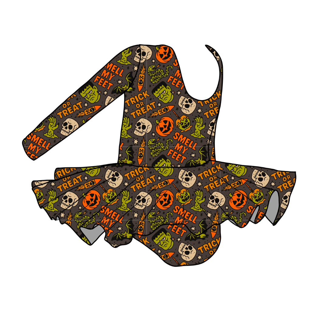 M A S H - Grace Long Sleeve Skirted Leotard - PRE ORDER