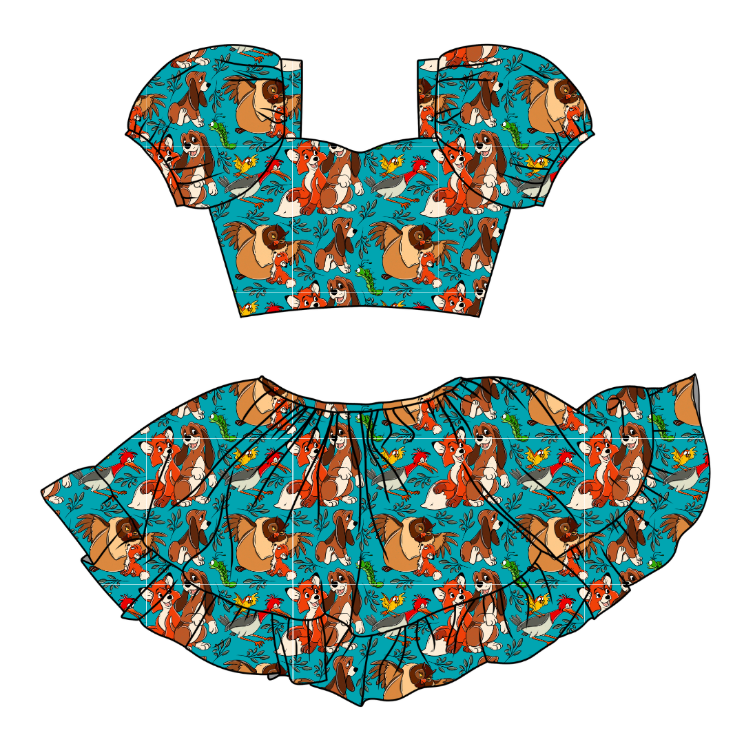Friends Forever Starlet Skirt Set Knit - PRE ORDER