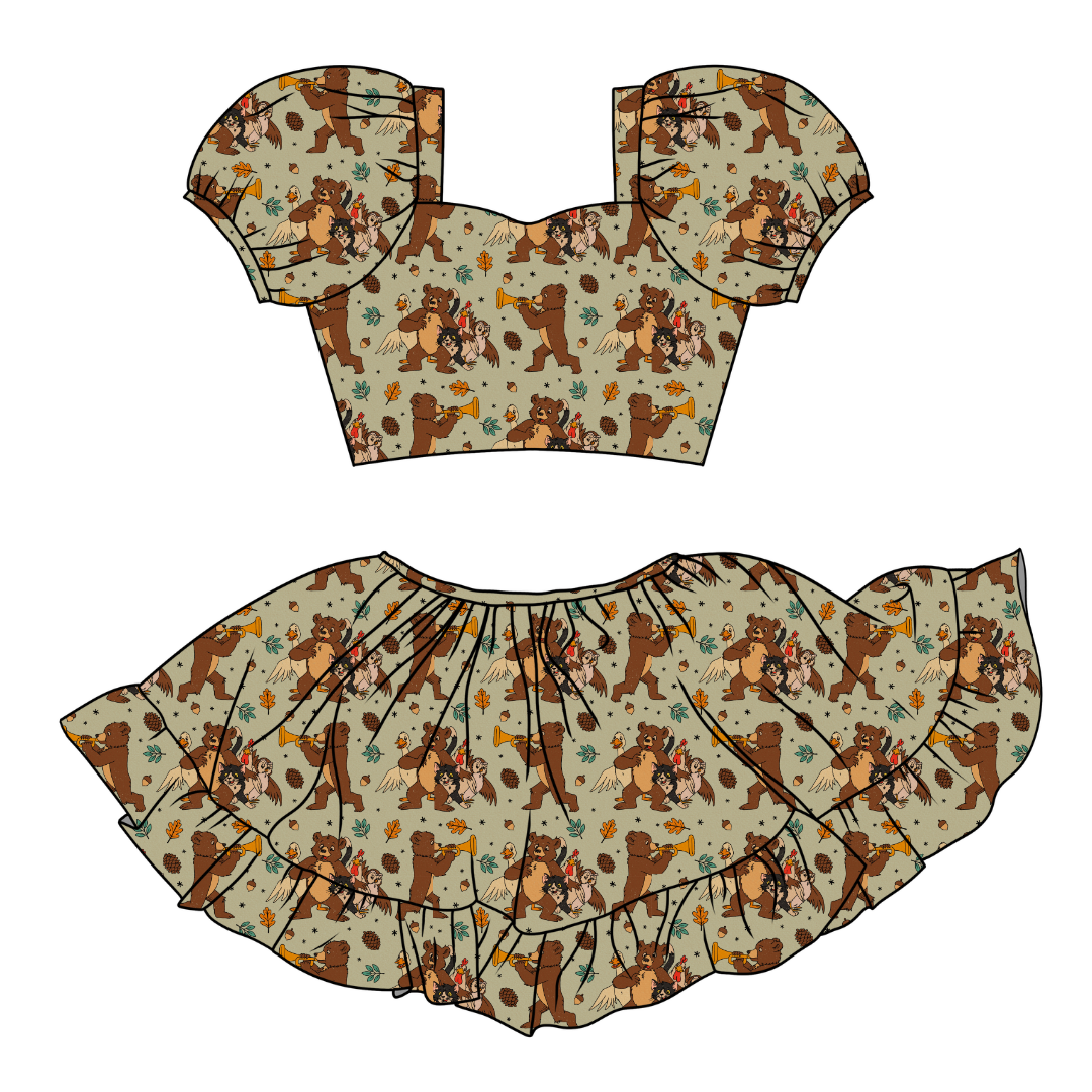 Woodland Melody Starlet Skirt Set Knit - PRE ORDER