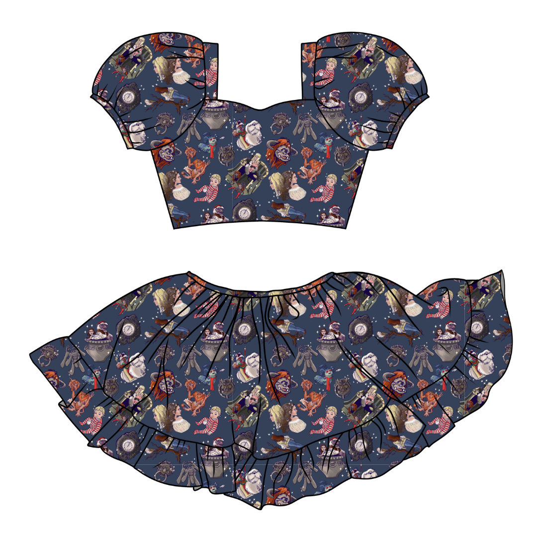 The Babe Starlet Skirt Set Knit - PRE ORDER