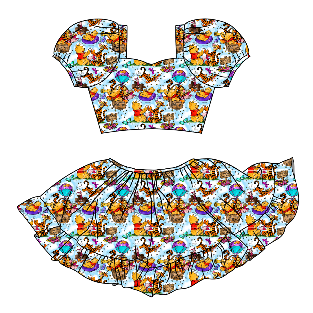 Sweet as Honey Starlet Skirt Set Knit - PRE ORDER