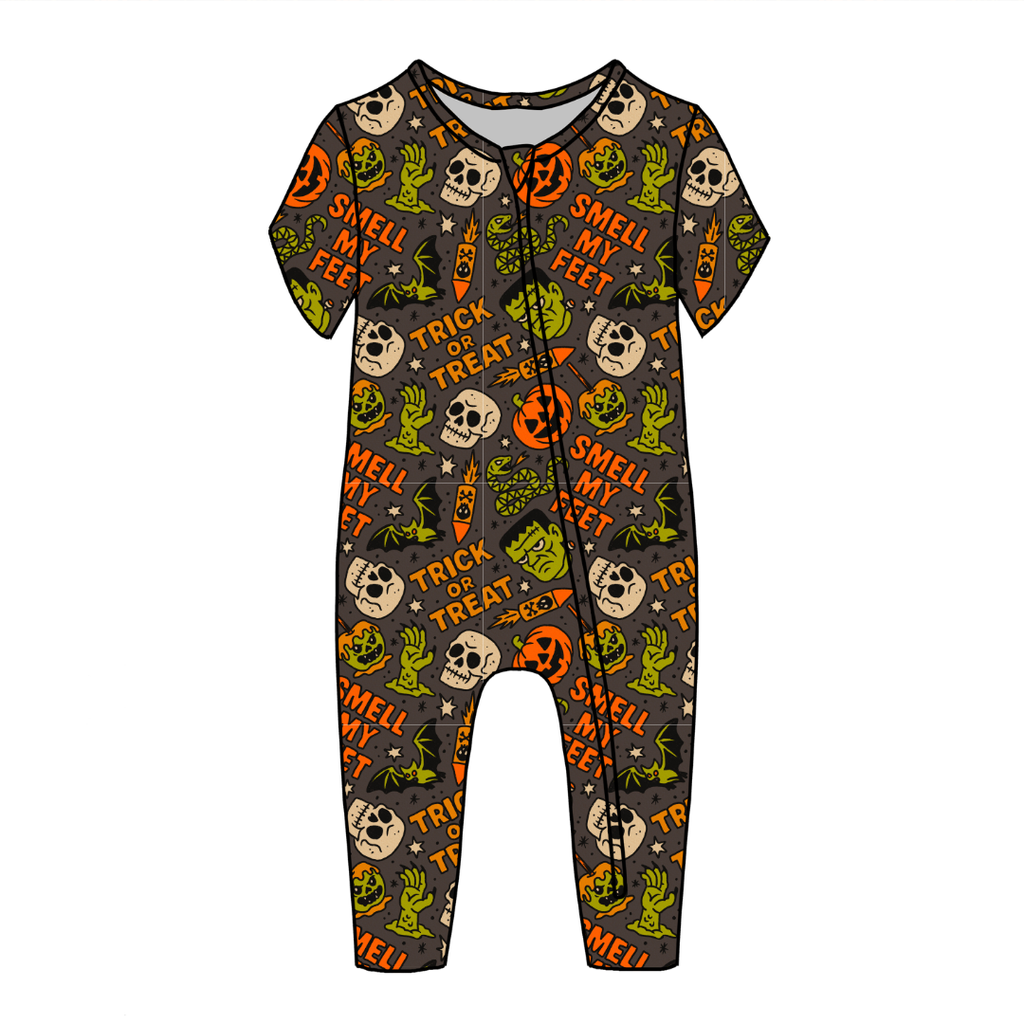 M A S H Dandelion Short Sleeve Sleeper Bamboo - PRE ORDER