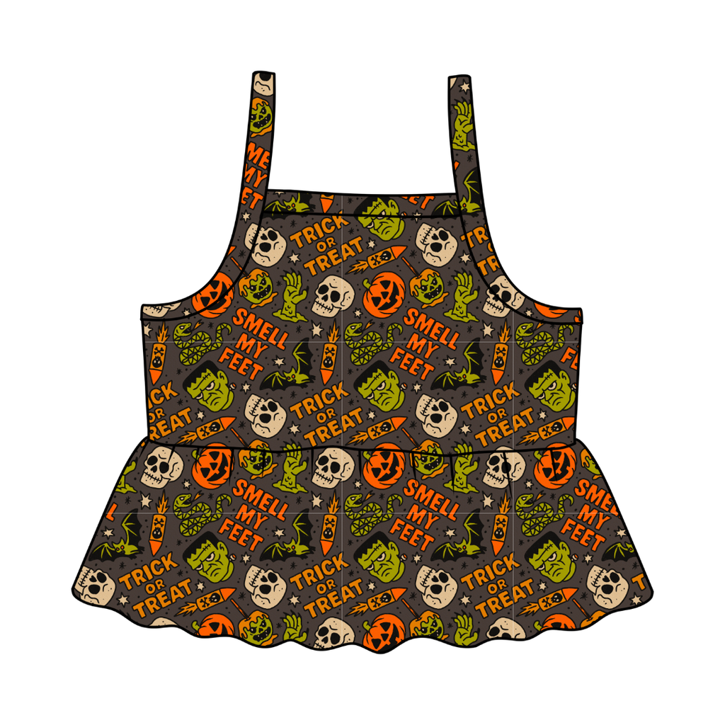 M a S H - Tootsie Peplum Tank Knit - PRE ORDER