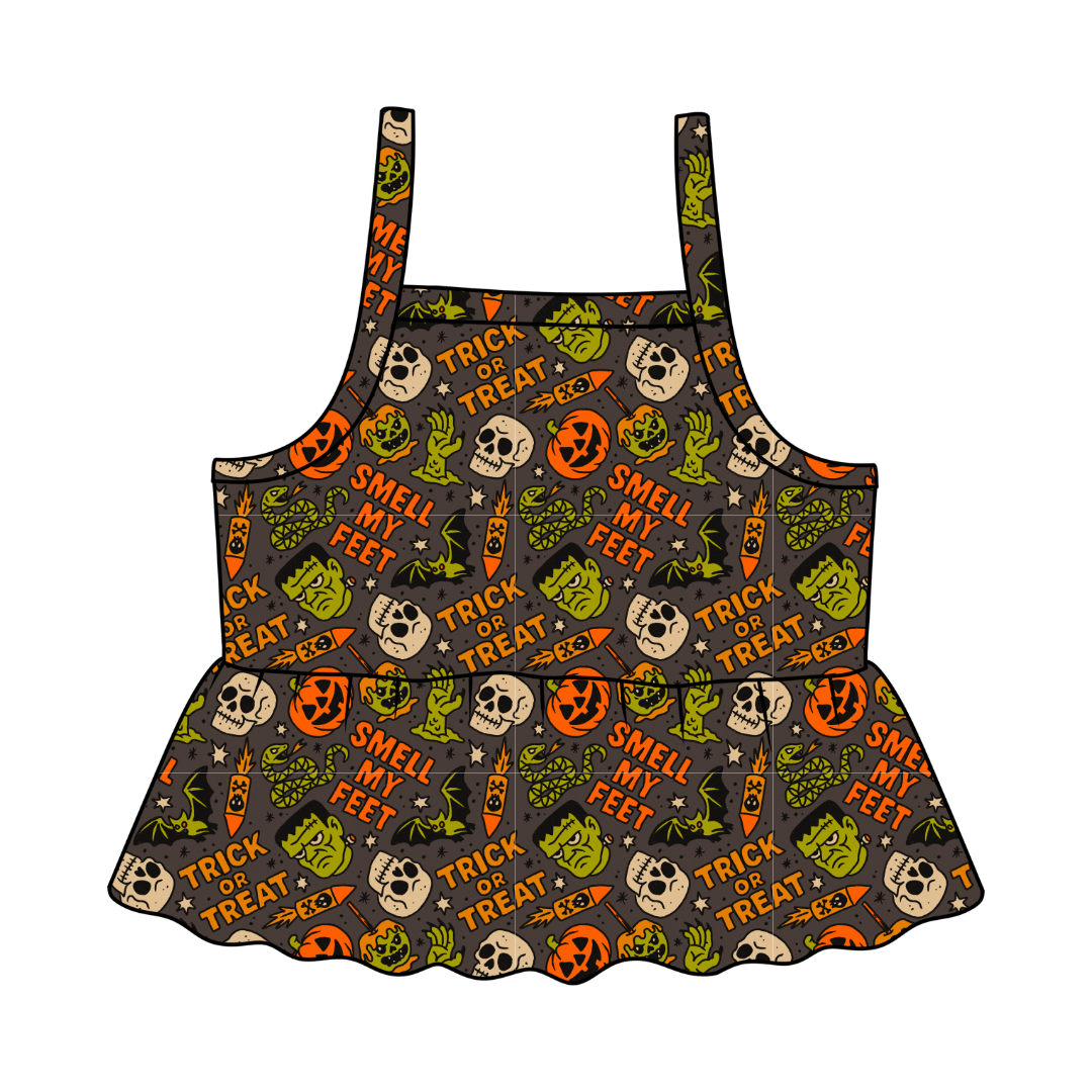 M a S H - Tootsie Peplum Tank Knit - PRE ORDER