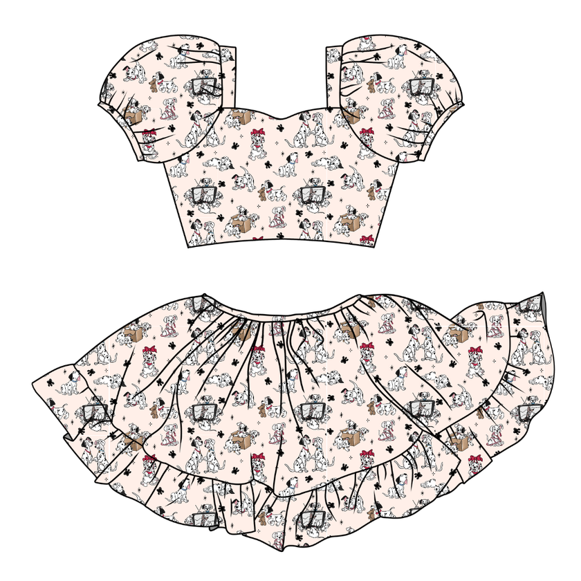 Spots & Daydreams Starlet Skirt Set Knit - PRE ORDER