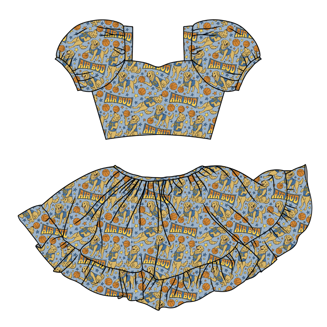 Golden MVP Starlet Skirt Set Knit - PRE ORDER