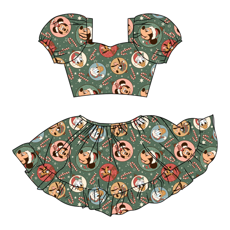 Main St Magic Starlet Skirt Set - Knit - Pre Order - Christmas Special