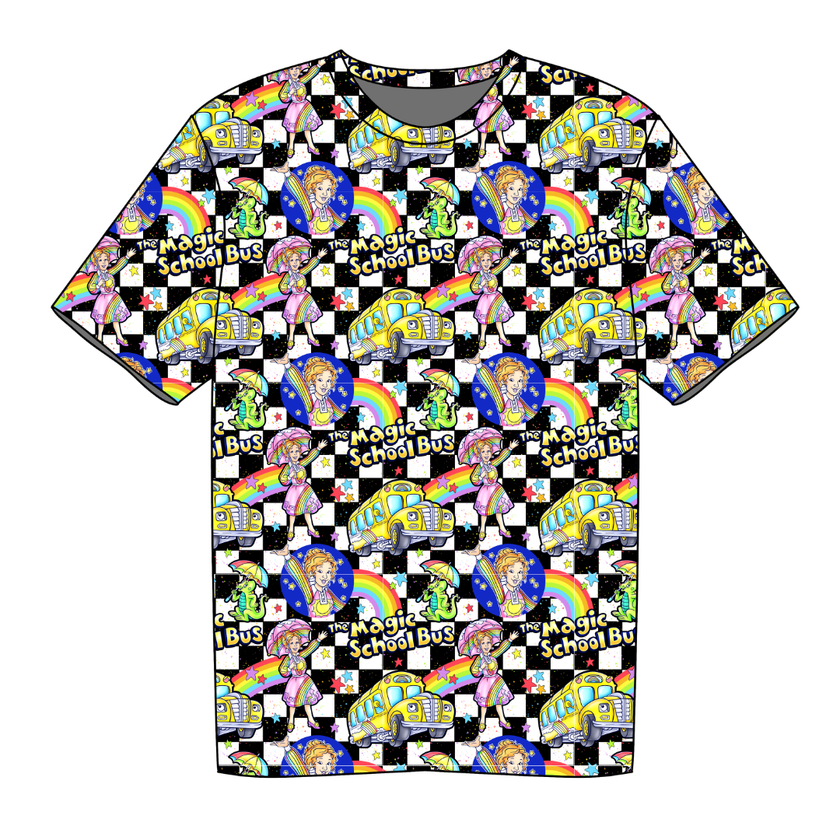 Magic School  Days Moss Short Sleeve Bamboo Shirt - PRE ORDER