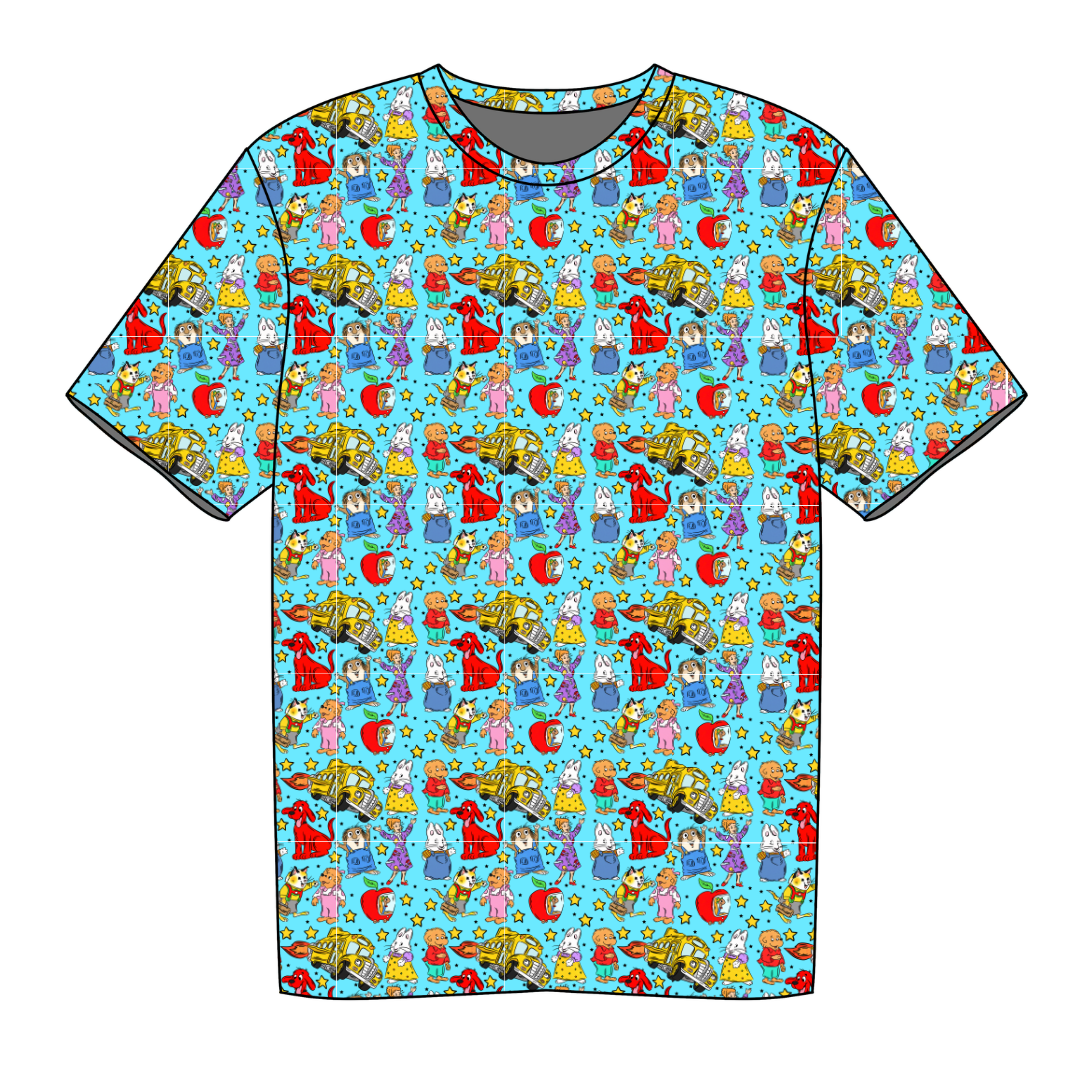 Growing Up Together Moss Short Sleeve Bamboo Shirt - PRE ORDER