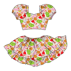 Heart of Whoo Ville Starlet Skirt Set - Knit - Pre Order - Christmas Special
