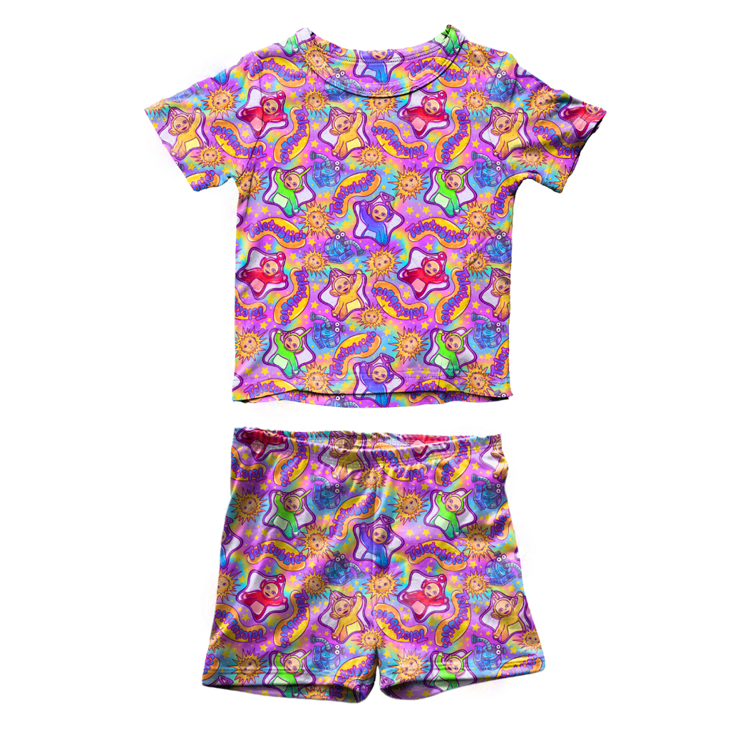 Tubbs Fawn Short Sleeve Short Set Bamboo - PRE ORDER