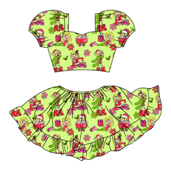Merry Girl Era Starlet Skirt Set - Knit - Pre Order - Christmas Special