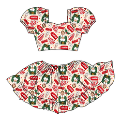 World's Best Elf Starlet Skirt Set - Knit - Pre Order - Christmas Special