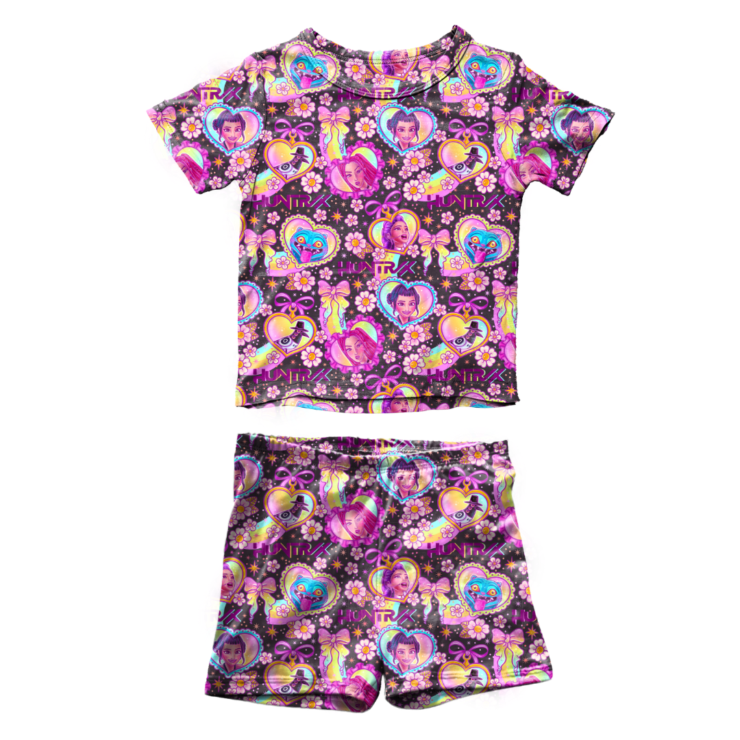 Soda Fawn Short Sleeve Short Set Bamboo - PRE ORDER