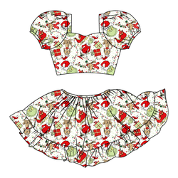 Mistle Toe & Mischief Starlet Skirt Set - Knit - Pre Order - Christmas Special