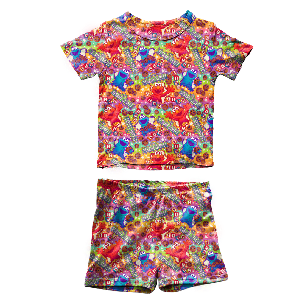 Sunny Days Fawn Short Sleeve Short Set Bamboo - PRE ORDER
