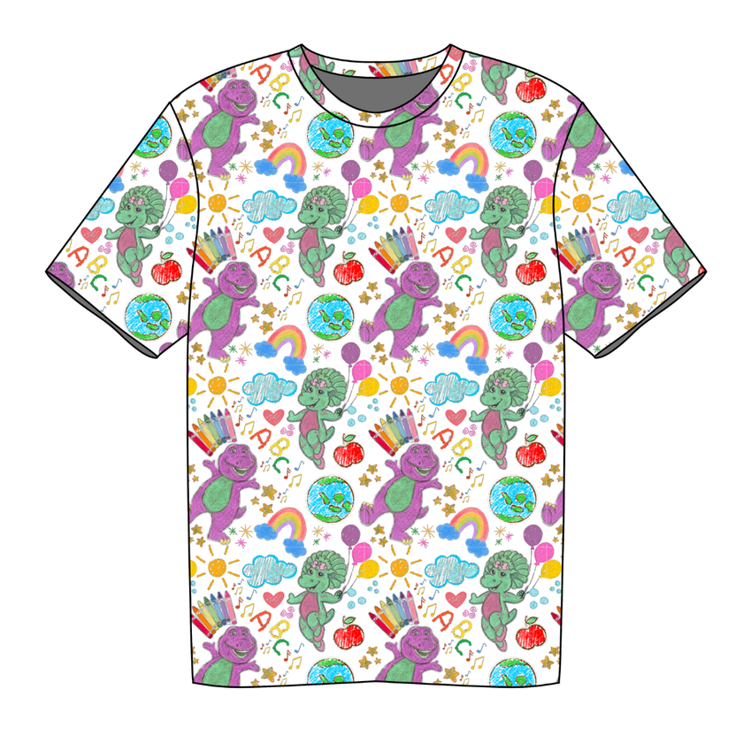 Learning is Magic Moss Short Sleeve Bamboo Shirt - PRE ORDER