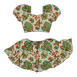 Christmas Mystery Starlet Skirt Set - Knit - Pre Order - Christmas Special