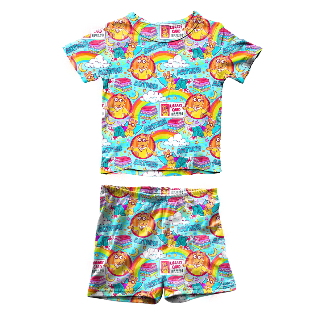 Arth Fawn Short Sleeve Short Set Bamboo - PRE ORDER