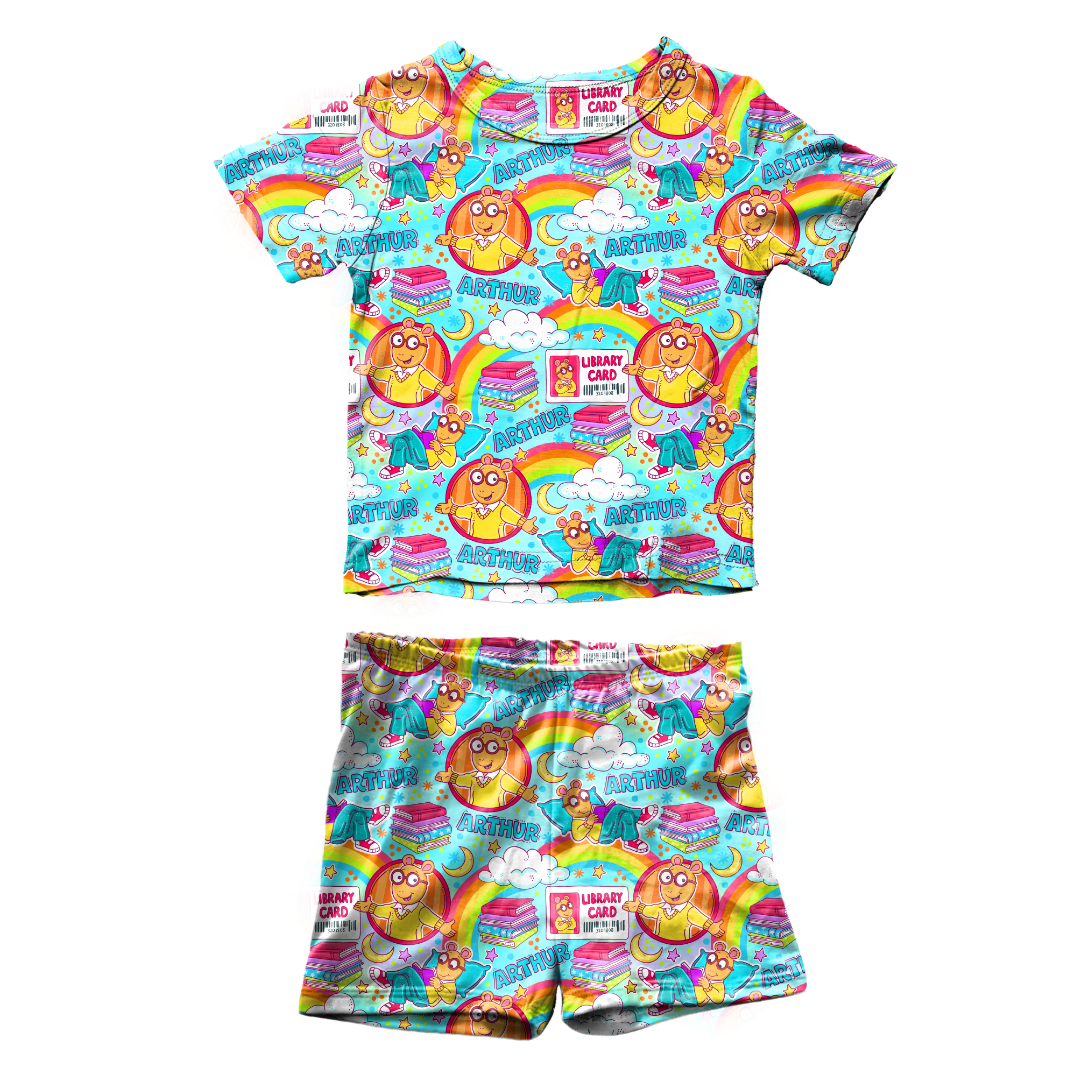 Arth Fawn Short Sleeve Short Set Bamboo - PRE ORDER
