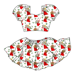 Under the Tree Starlet Skirt Set - Knit - Pre Order - Christmas Special