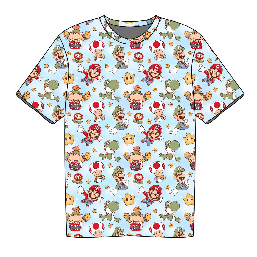 Dino Might Jade Short Sleeve Bamboo Shirt - Pre Order