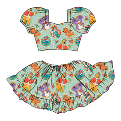 Christmas at the Big House Starlet Skirt Set - Knit - Pre Order - Christmas Special