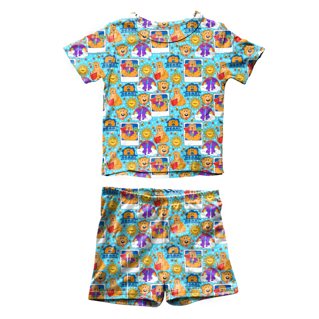 What's the story? Fawn Short Sleeve Short Set Bamboo - PRE ORDER