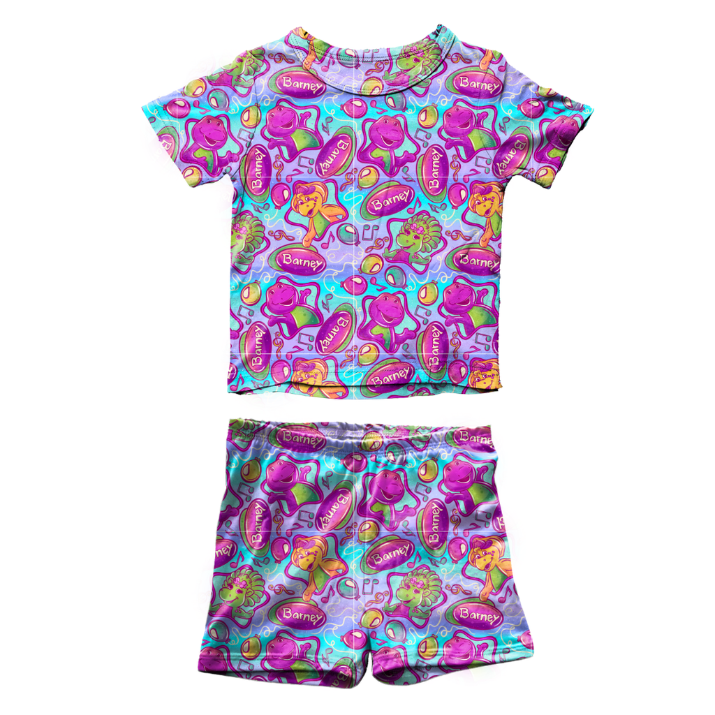 Imagination Fawn Short Sleeve Short Set Bamboo - PRE ORDER