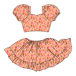 Bubblegum Bells Starlet Skirt Set - Knit - Pre Order - Christmas Special