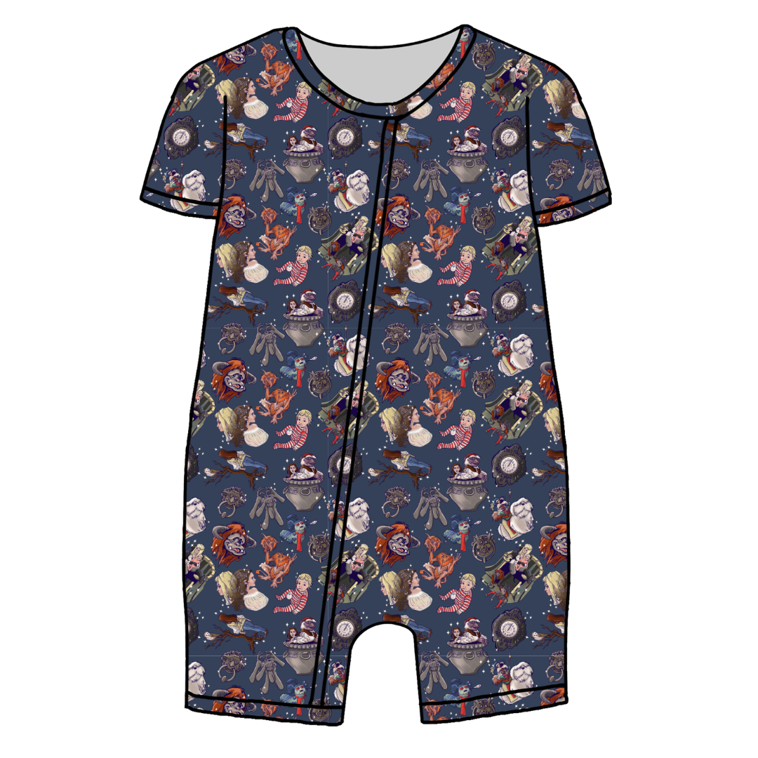 The Babe Bliss Short Sleeve Zippy Bamboo - PRE ORDER