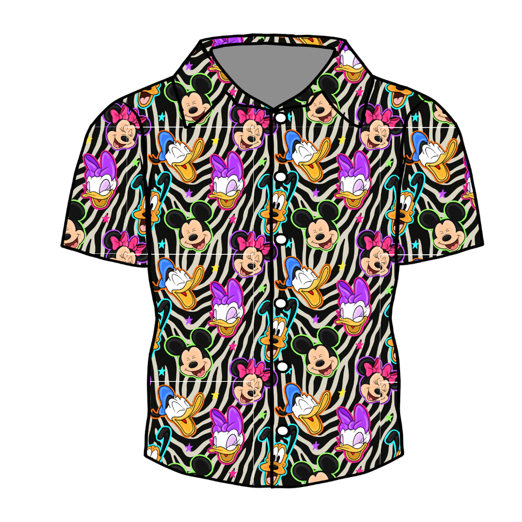 Throwback Crew - Twilight Men's Button Down Bamboo - Pre Order
