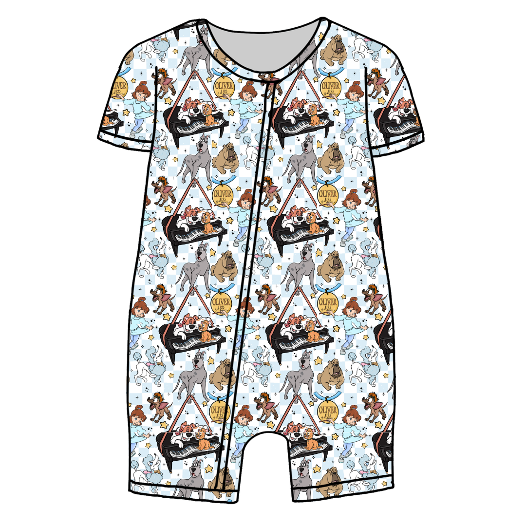 Big City Besties Bliss Short Sleeve Zippy Bamboo - PRE ORDER