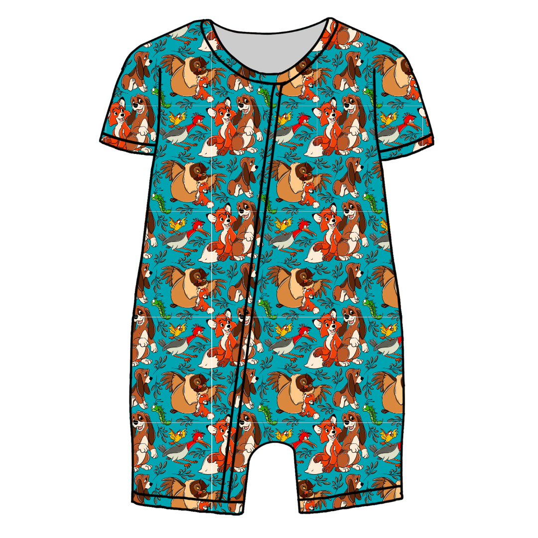 Friends Forever Bliss Short Sleeve Zippy Bamboo - PRE ORDER