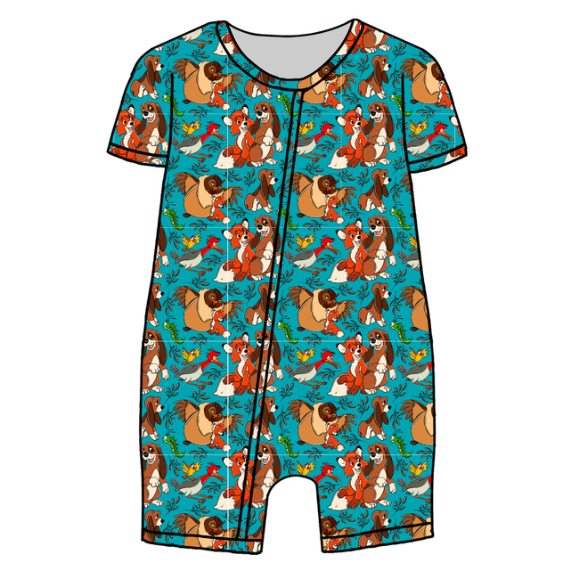 Friends Forever Bliss Short Sleeve Zippy Bamboo - PRE ORDER