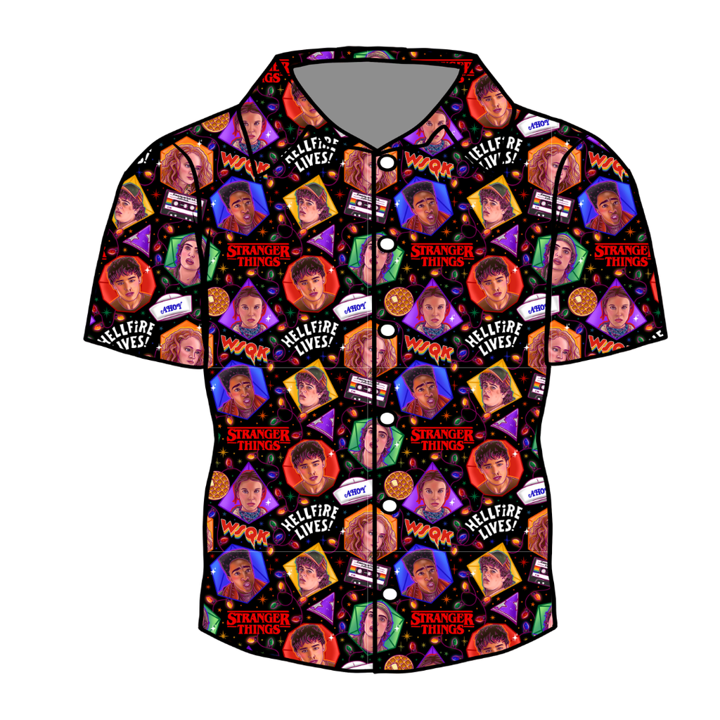 Upside Down Night - Twilight Men's Button Down Bamboo - Pre Order