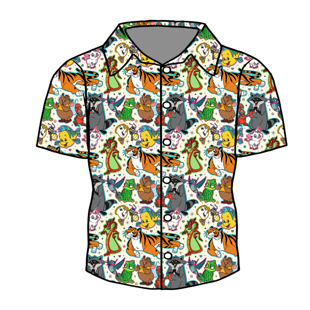 Storybook Squad - Twilight Men's Button Down Bamboo - Pre Order