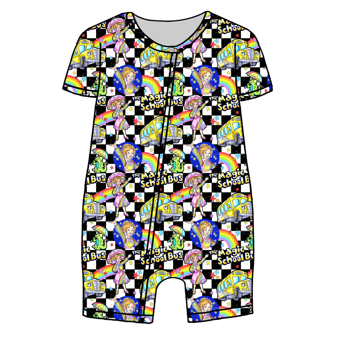 Magic School  Days Bliss Short Sleeve Zippy Bamboo - PRE ORDER