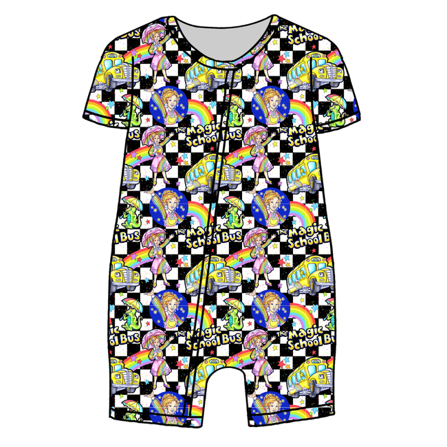 Magic School  Days Bliss Short Sleeve Zippy Bamboo - PRE ORDER