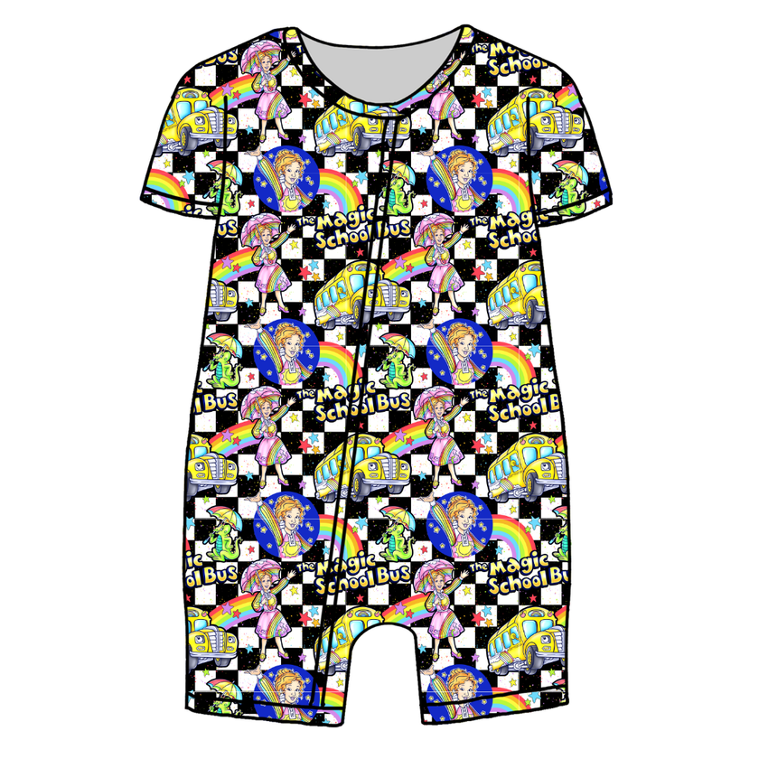 Magic School  Days Bliss Short Sleeve Zippy Bamboo - PRE ORDER