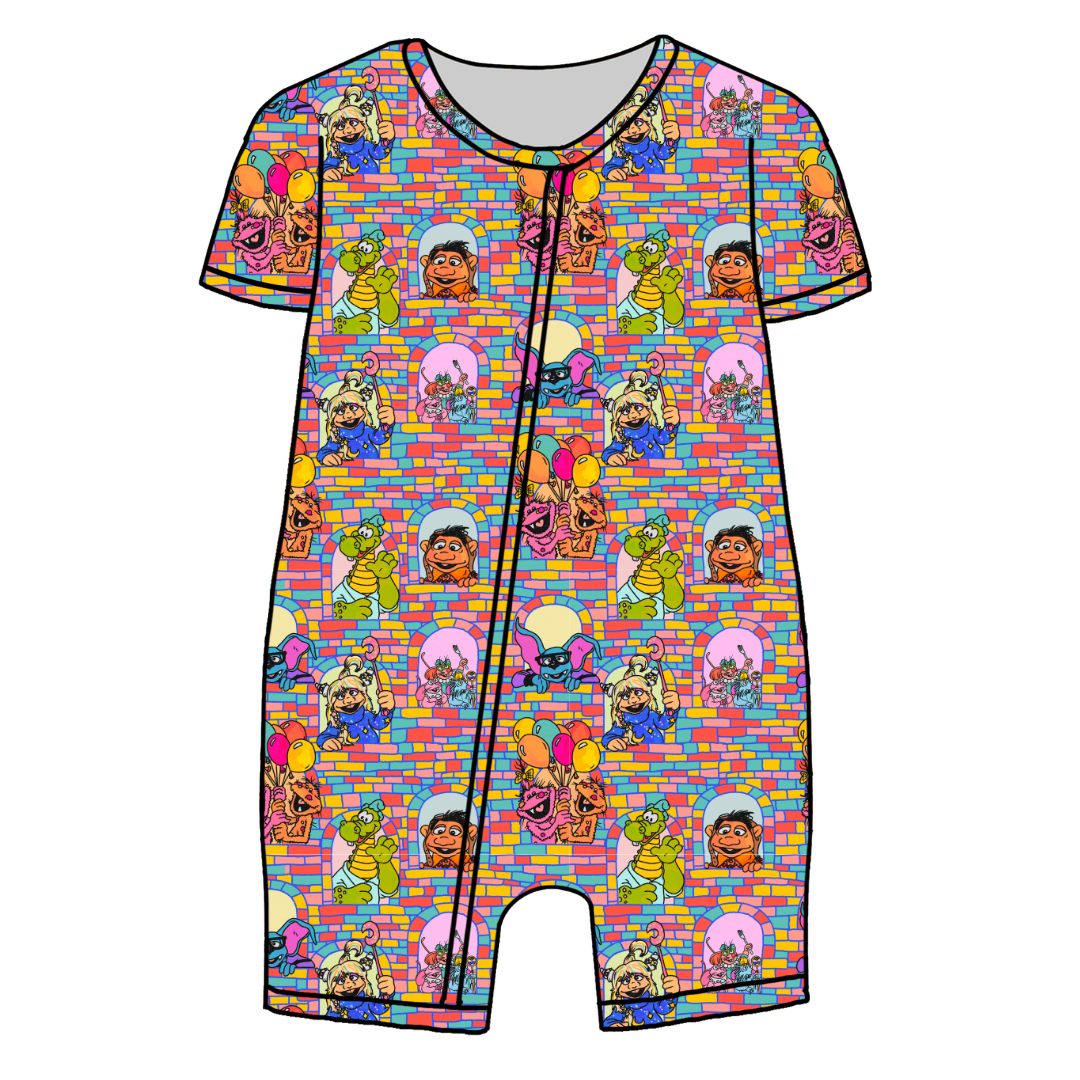 Sunny Side Friends Bliss Short Sleeve Zippy Bamboo - PRE ORDER