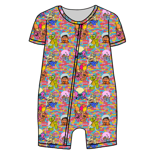 Sunny Side Friends Bliss Short Sleeve Zippy Bamboo - PRE ORDER