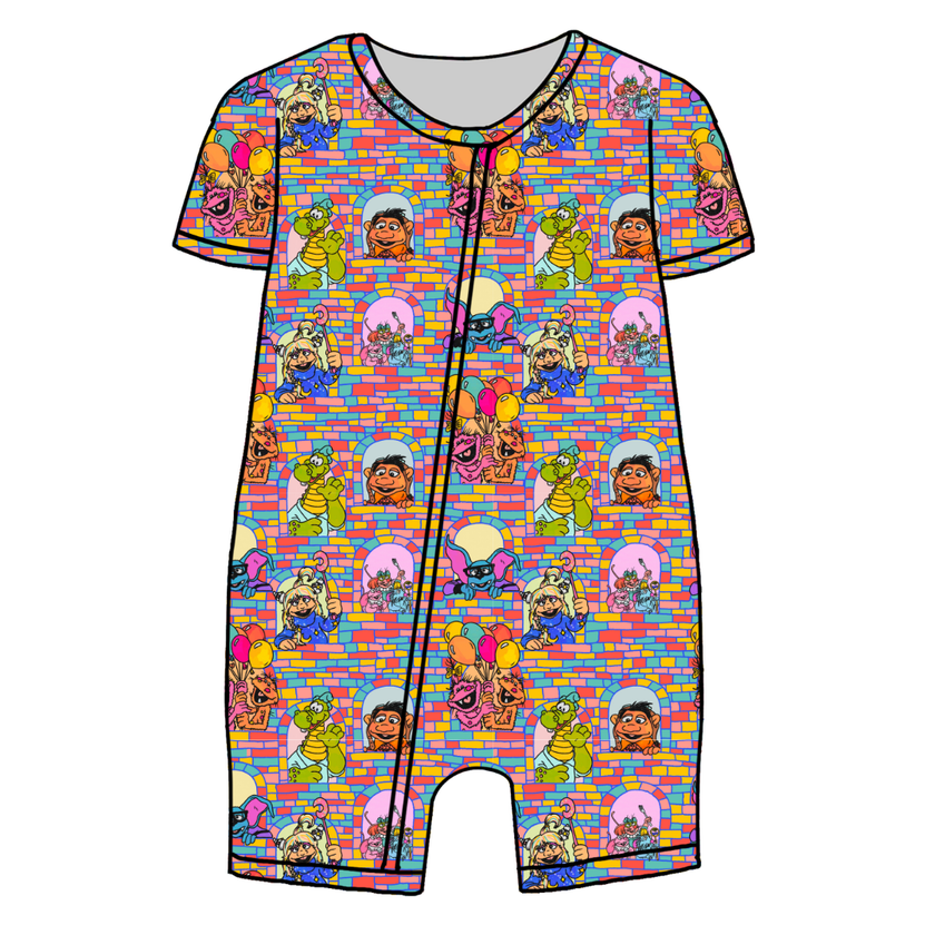 Sunny Side Friends Bliss Short Sleeve Zippy Bamboo - PRE ORDER