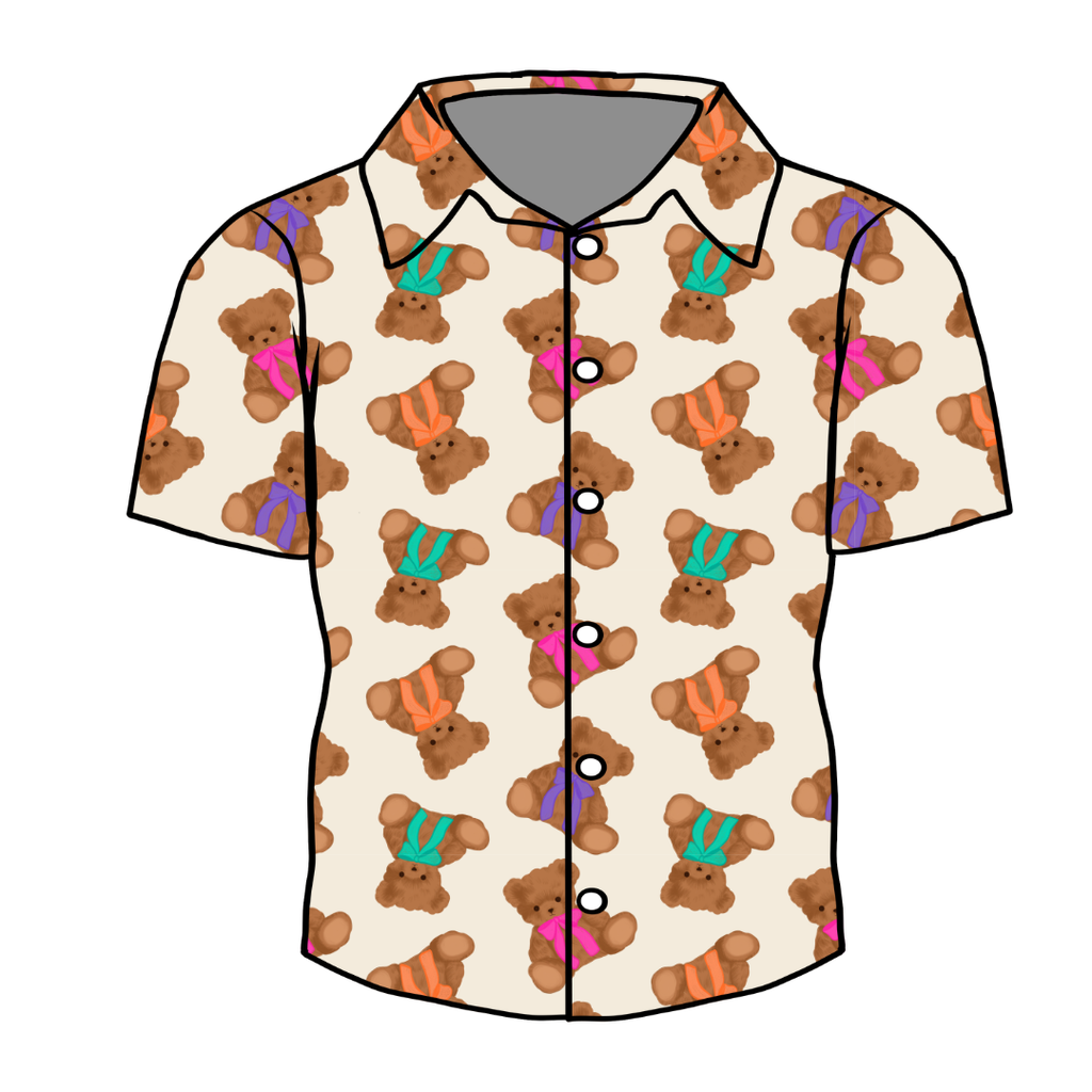 Cuddle Cuties - Twilight Men's Button Down Bamboo - Pre Order