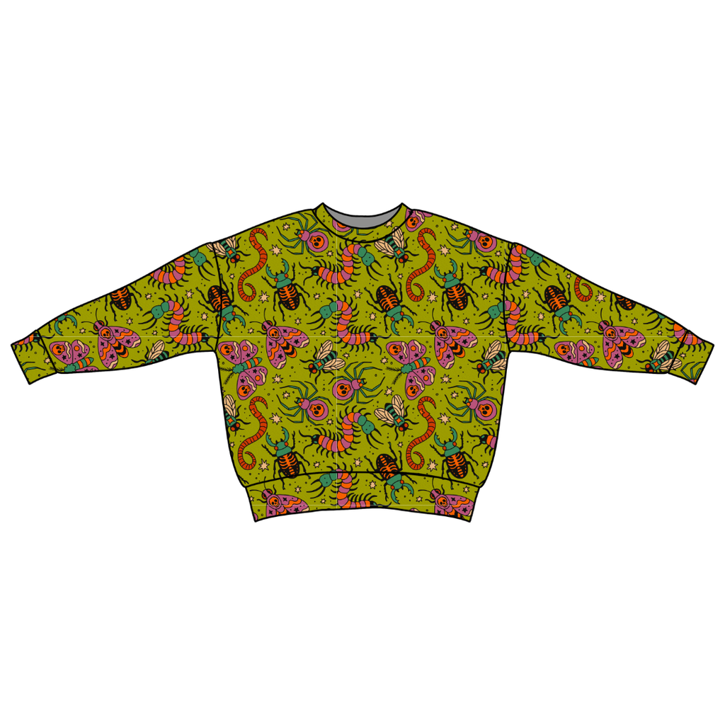 Creepy Crawly Zayn Oversized Pullover - PRE ORDER