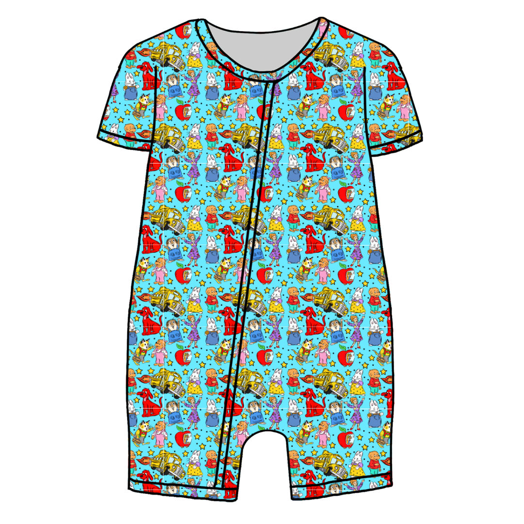 Growing Up Together Bliss Short Sleeve Zippy Bamboo - PRE ORDER