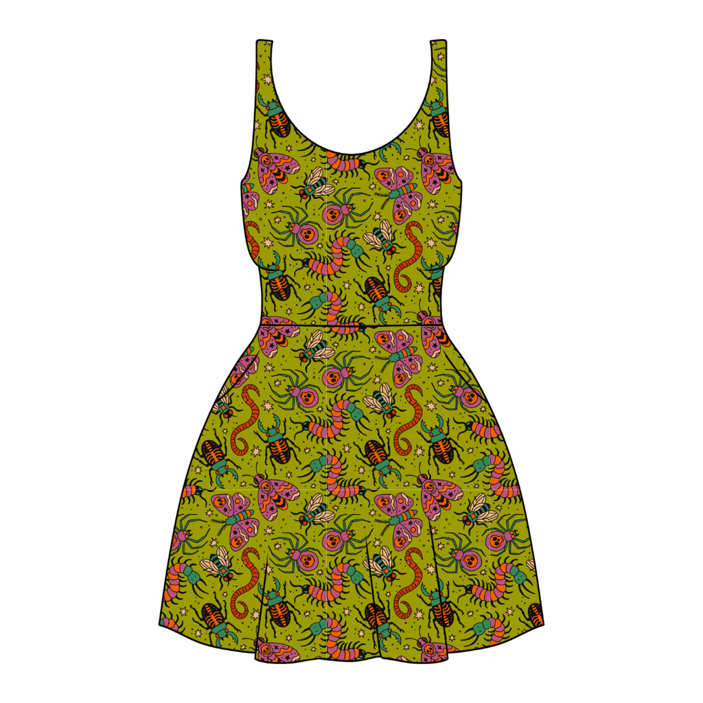 Creepy Crawly - Women's Reverie Dress - Pre Order