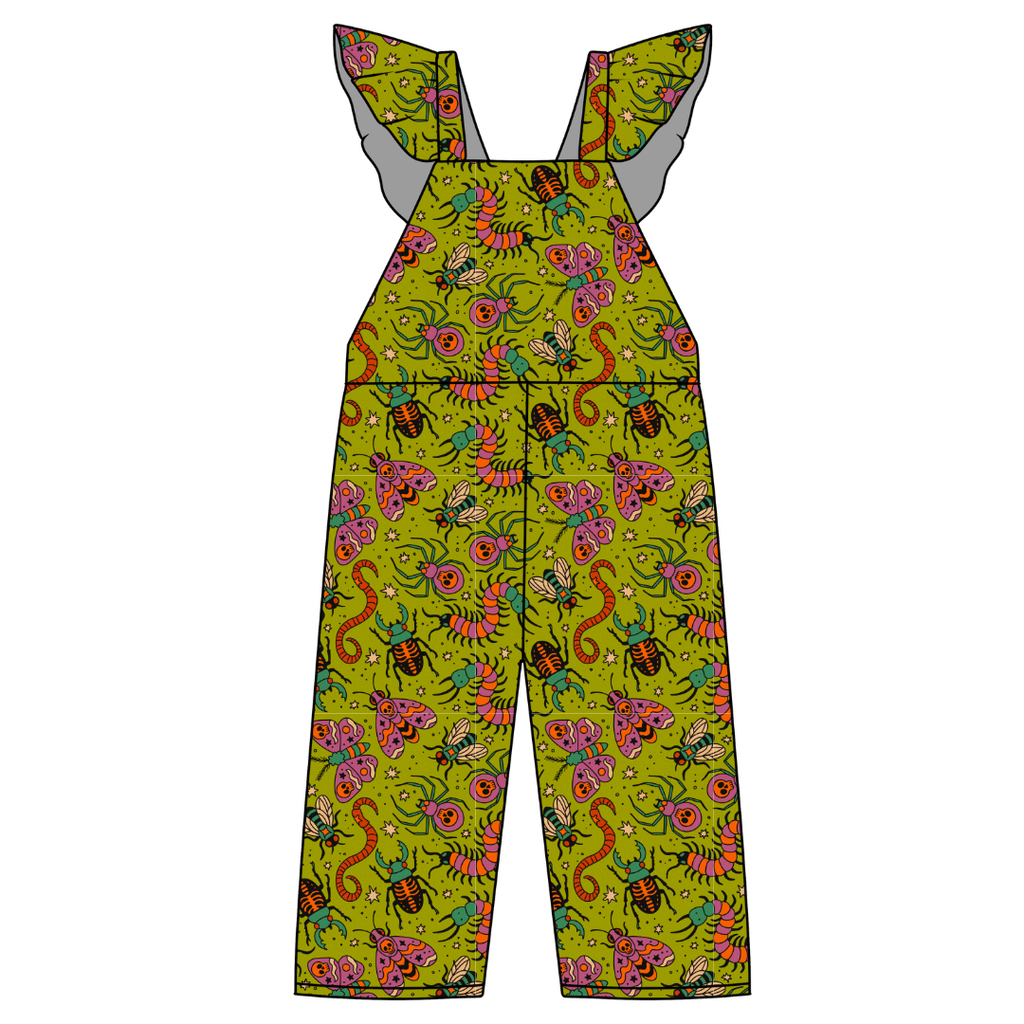 Creepy Crawly - Daisy Girl's Flutter Jumpsuit Knit - PRE ORDER